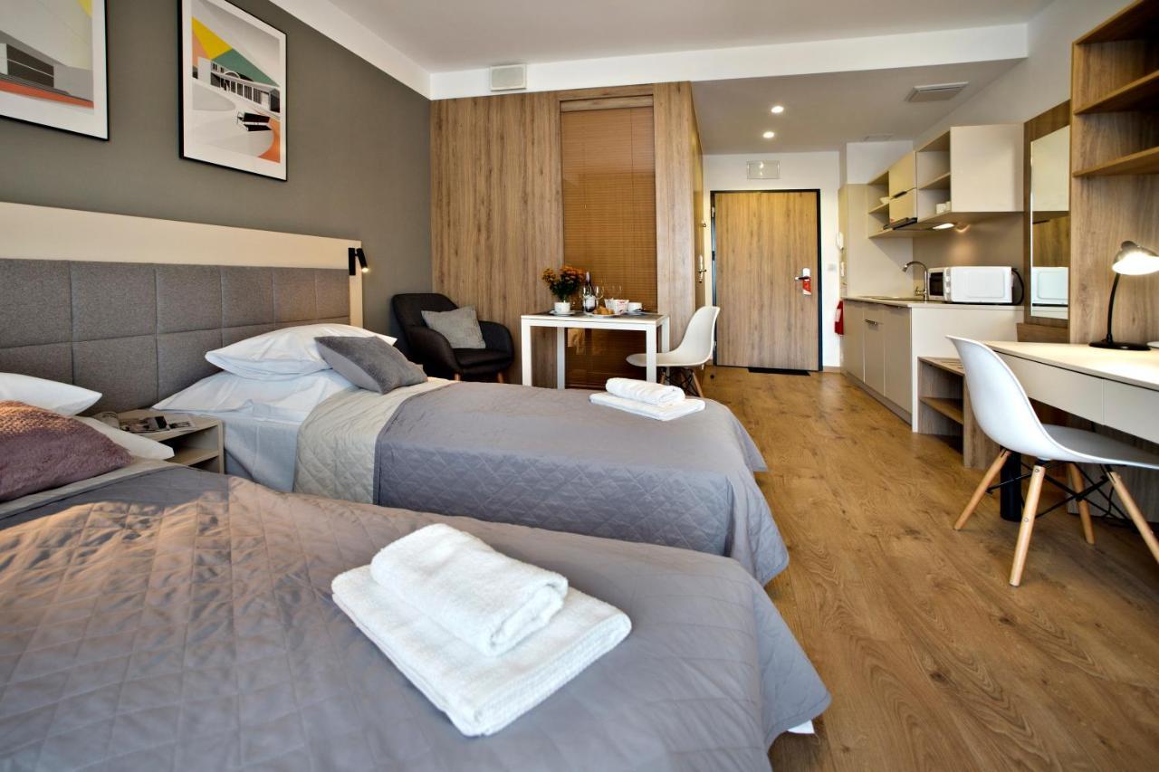 Wolska Residence Serviced Apartments Varşova Dış mekan fotoğraf