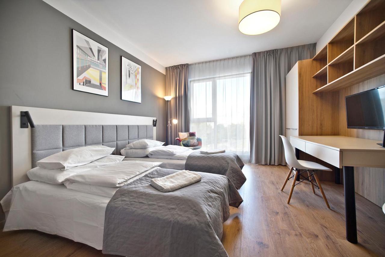 Wolska Residence Serviced Apartments Varşova Dış mekan fotoğraf