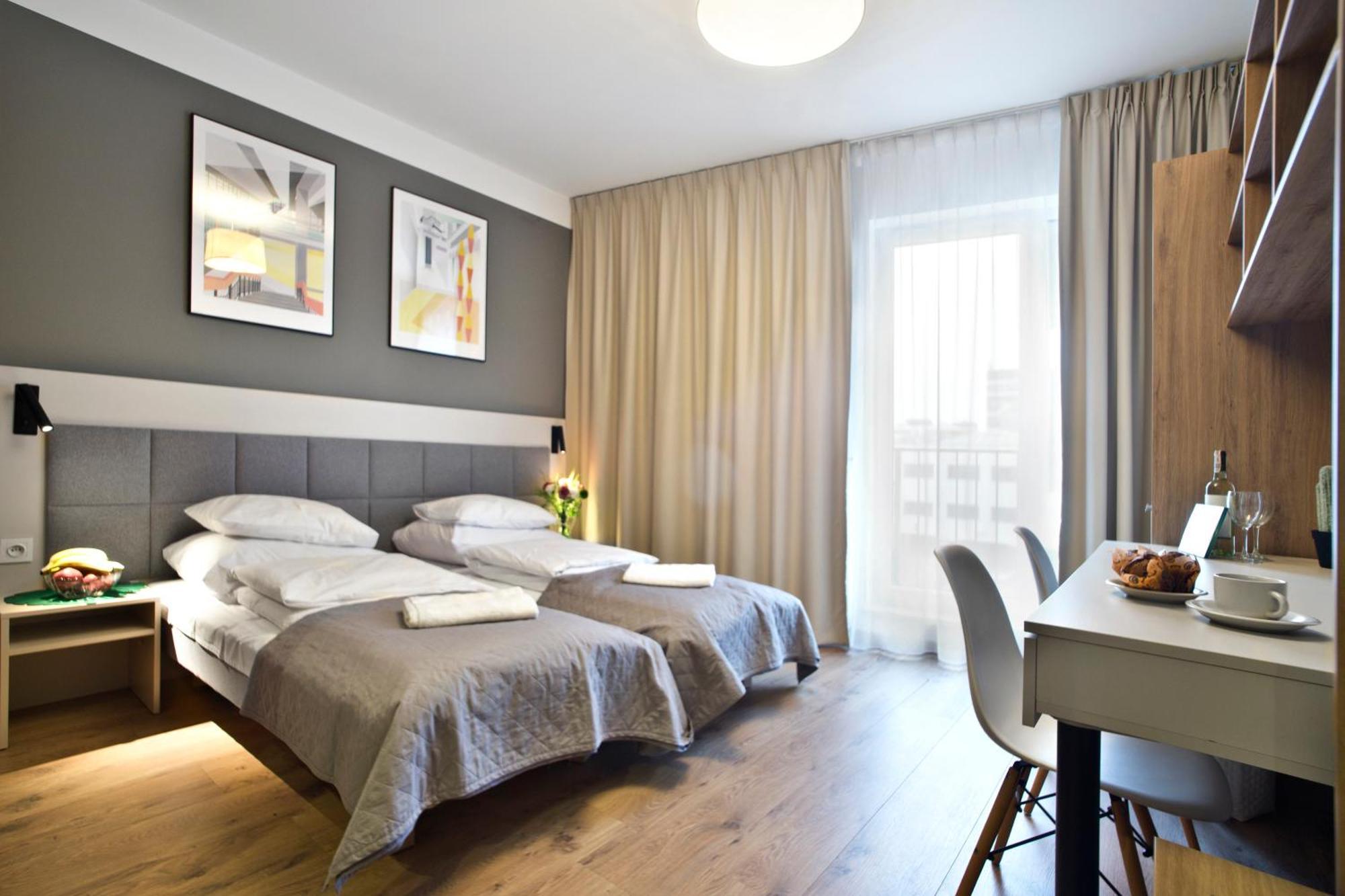 Wolska Residence Serviced Apartments Varşova Oda fotoğraf